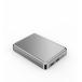Powerbank sans fil Magnétique MagSafe 5000mAh 1 port USB C 15W Qi Métal Argent + Garantie à vie
